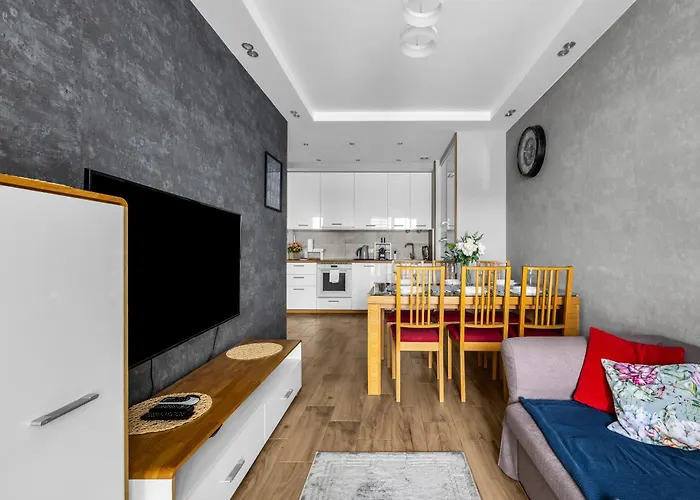 Bemowo Two-bedrooms - 52m2, Parking, Loggia - By Rentujemy Apartment